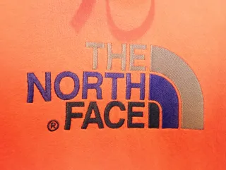 Sudadera The North Face Naranja y Morada
