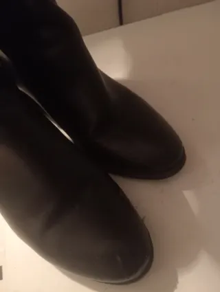 Botines negros mujer