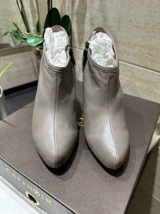Botines Cafènoir Gris Topo / Taupe Talla 38