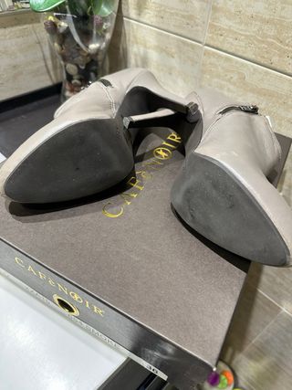 Botines Cafènoir Gris Topo / Taupe Talla 38