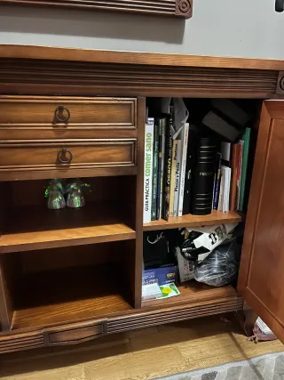 Mueble de entrada de madera