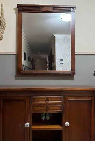 Mueble de entrada de madera