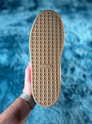 Tênis Puma Suede XL Azul e Rosa