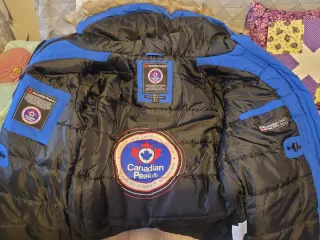 Parka Chaquetón Canadian Peak Azul