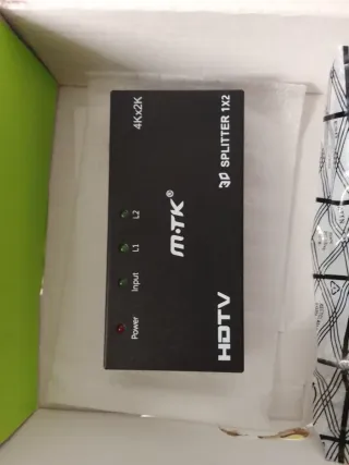 Splitter HDMI 1X2 4K 3D HDCP MTK NUEVO