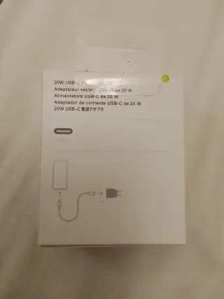 Cargador Apple USB-C 20W
