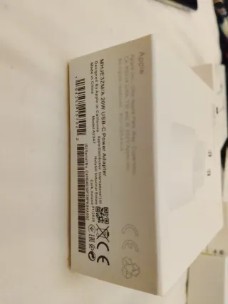 Cargador Apple USB-C 20W