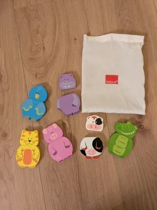 Puzzle magnético Animales Goula