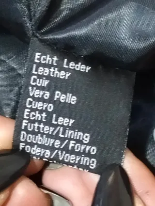 Cappotto uomo nero in vera pelle