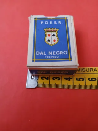 Mazzo carte da poker Dal Negro mini
