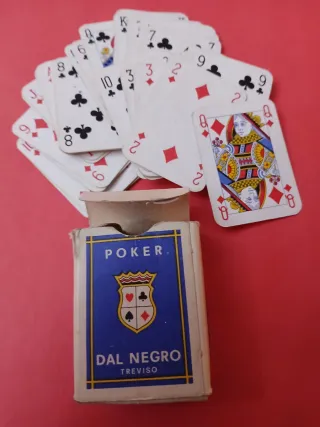 Mazzo carte da poker Dal Negro mini