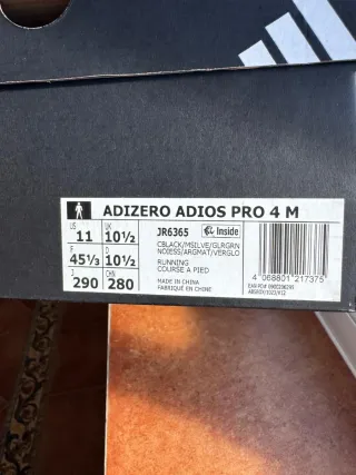 Zapatillas Adidas Adizero Pro 4