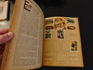 Álbum Cromos Curiosidades del Universo - Nestlé