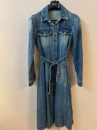 Vestido vaquero Stradivarius