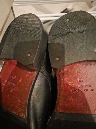 Scarpe Soldini Nere Uomo