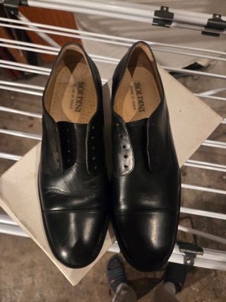 Scarpe Soldini Nere Uomo