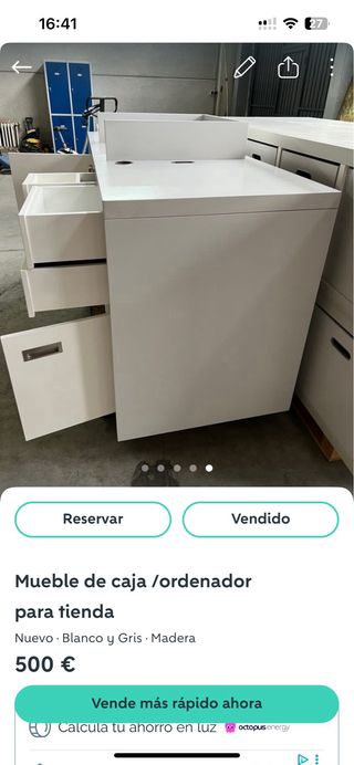 Mueble caja / ordenador tienda