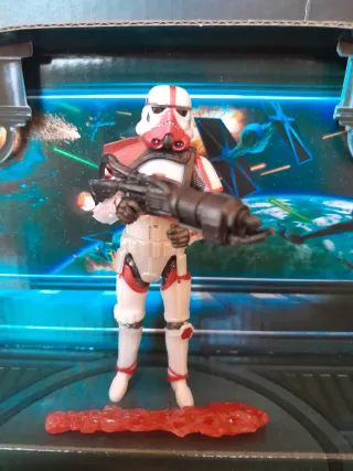 Star Wars VC Incinerator Trooper Carbonized