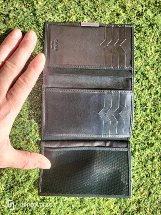 Cartera de piel GABRI negra