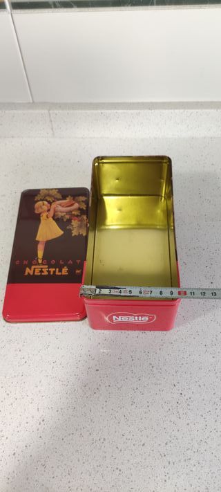 Caja Metálica Chocolate Nestlé Vintage