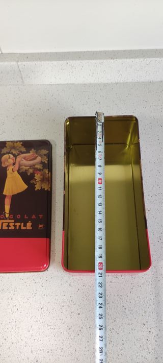 Caja Metálica Chocolate Nestlé Vintage