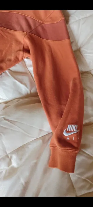 Felpa Nike Air Uomo Tg M Arancione