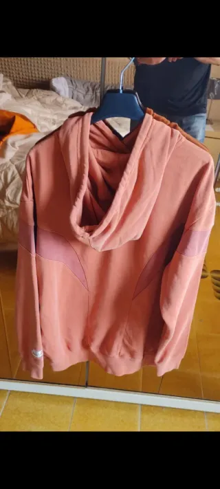 Felpa Nike Air Uomo Tg M Arancione