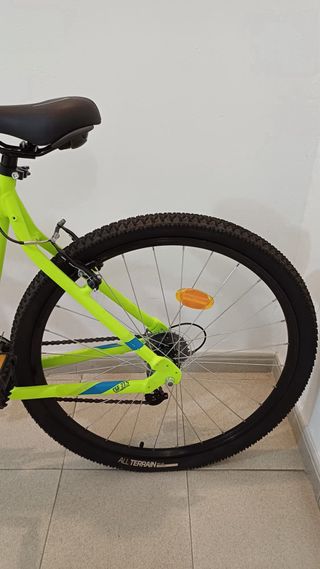 Bicicleta Rockrider 27.5 pulgadas Amarilla