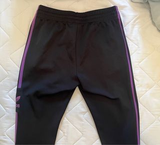 Pantalón Adidas Mujer Negro y Morado