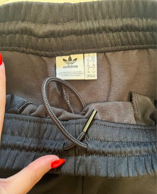 Pantalón Adidas Mujer Negro y Morado