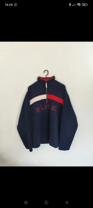 Sudadera Tommy Hilfiger Media Cremallera