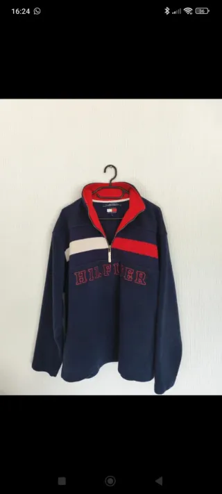 Sudadera Tommy Hilfiger Media Cremallera