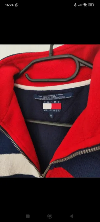Sudadera Tommy Hilfiger Media Cremallera
