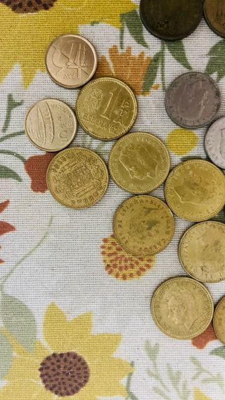 Lote de Monedas Antiguas Variadas