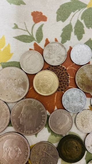 Lote de Monedas Antiguas Variadas