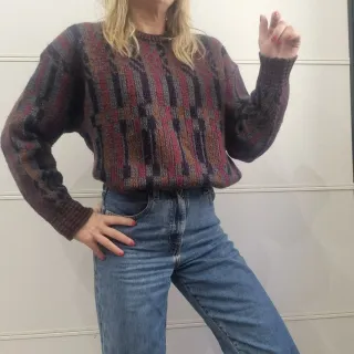 Maglione Cose di Lana Vintage - Taglia L