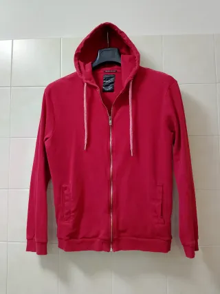 Felpa con cappuccio uomo