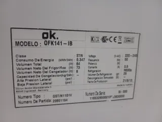 Mini Nevera  A+ pequeña por solo 110€!