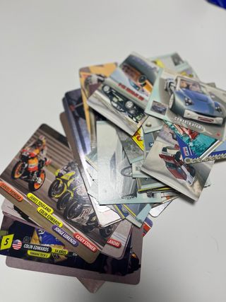 Colección Cromos Automovilismo Coches y Motos