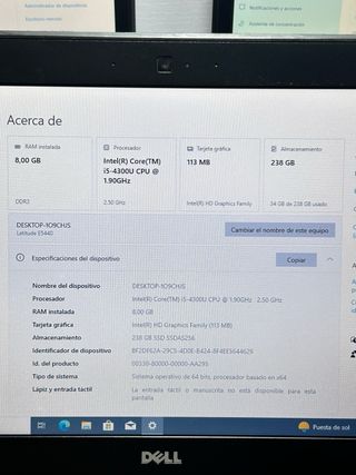 Lote 2 x Portátiles Dell Latitude E5440