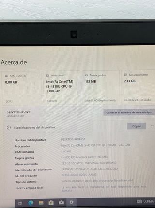 Lote 2 x Portátiles Dell Latitude E5440