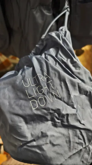 Chaqueta Uniqlo Ultra Light Down Azul Corta