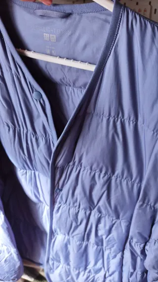 Chaqueta Uniqlo Ultra Light Down Azul Corta