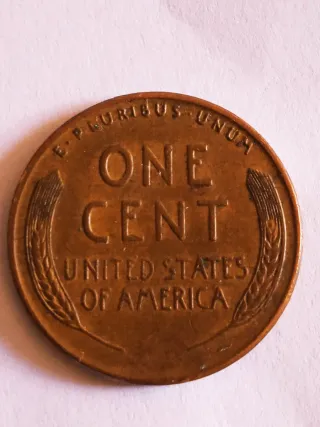 MONEDA 1 CENTAVO LINCOLN.1957D.EXCESO METAL B.