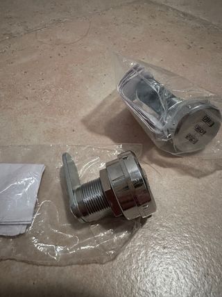 Cerradura de combinación 3 dígitos- 2Uds