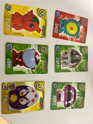 Colección Cromos y Cargas Pokémon