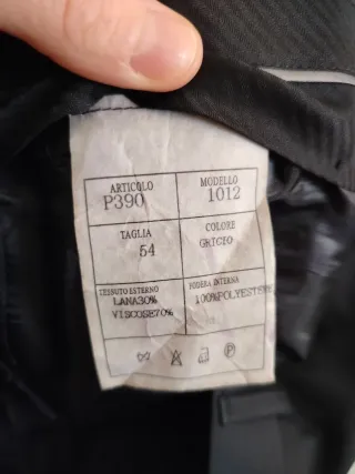 Pantalón de traje hombre