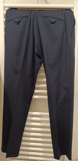 Traje Slim Fit Mango Negro Talla M