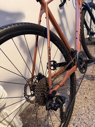 Bicicleta Ridley Gravel Naranja talla M