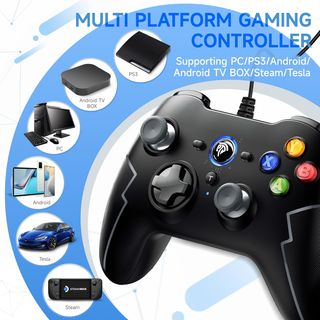 Mando EasySMX PC PS3 Alámbrico